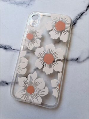 Carcasa iPhone XR – Transparente Flores