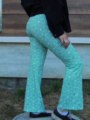 Pants –  Mosaico Verde Oscuro